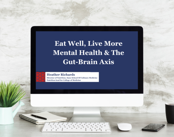 Mental health and the gut-brain axis webinar