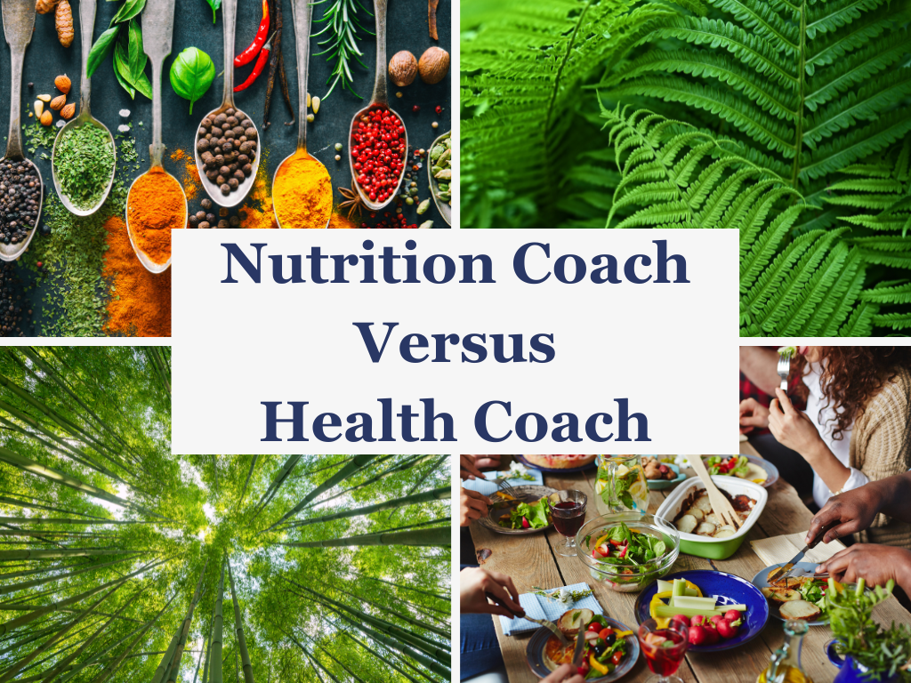 Nutrition coach versus health coach