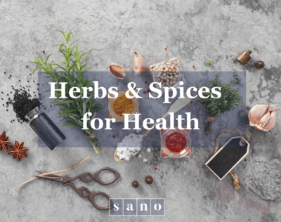 Herbs and spices for health