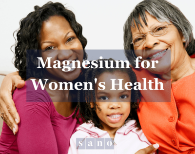 Magnesium for women's health