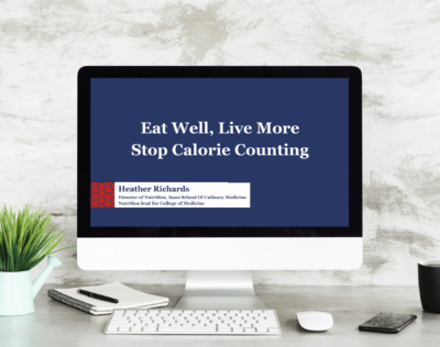 Stop calorie counting