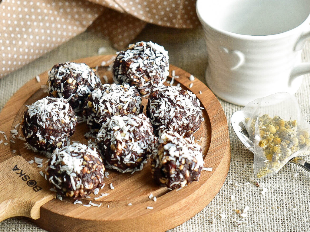 Cacao nut truffles