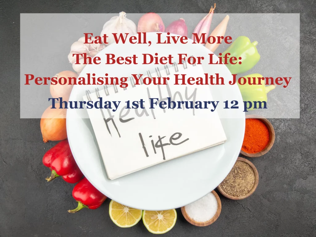 The Best Diet For Life Webinar Event