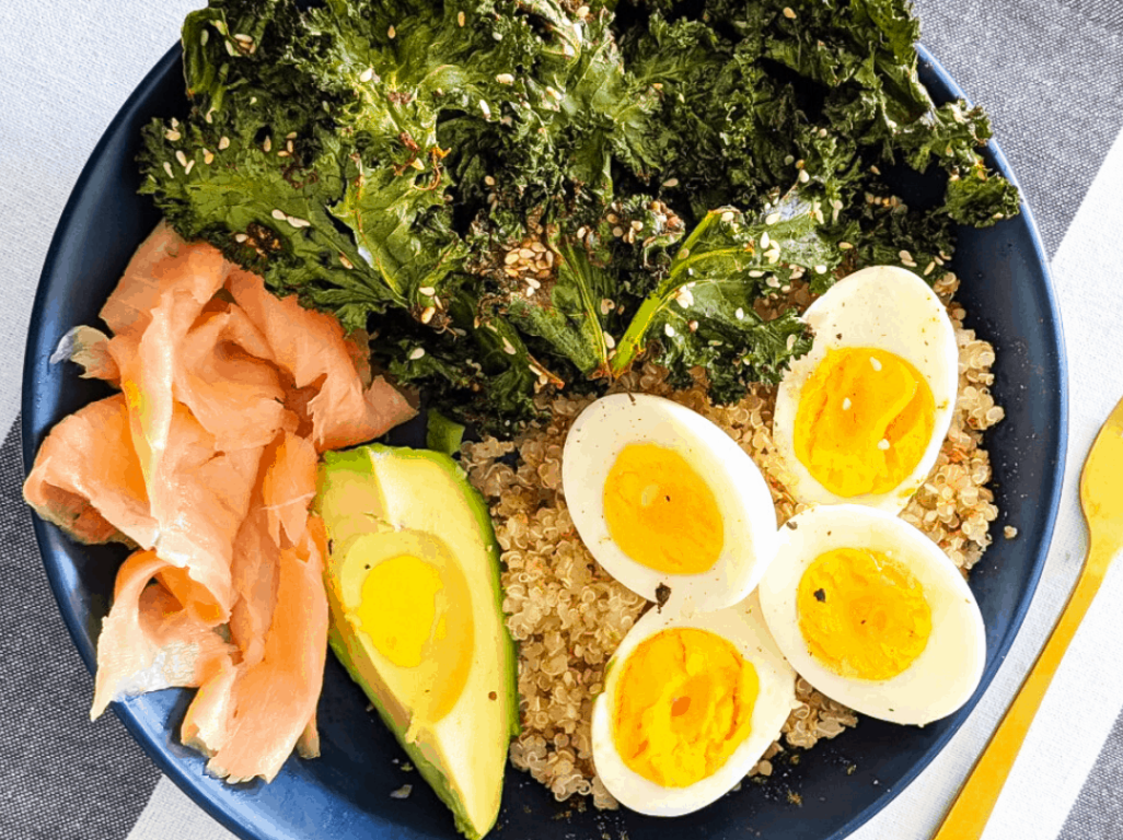 Brunch Bowl with Kale Chips