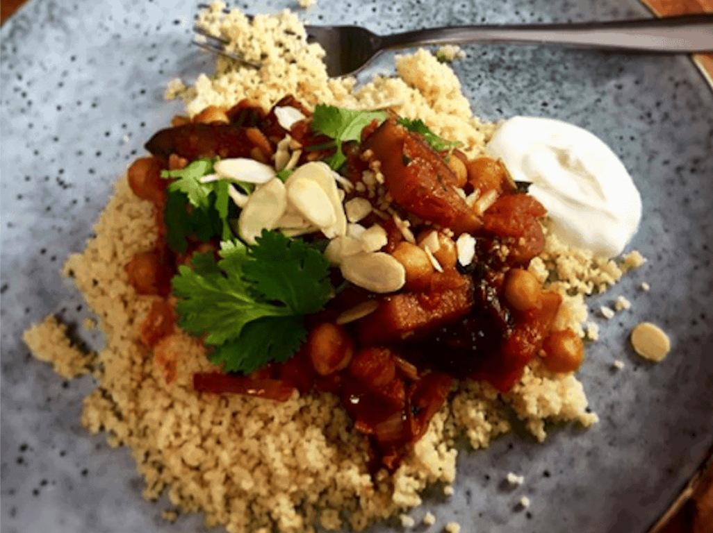 Butternut & Aubergine Tagine