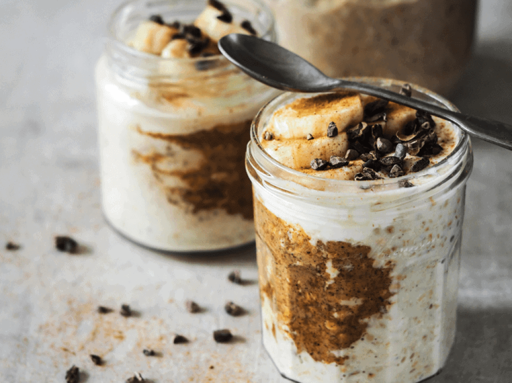 Cheeky Nutty overnight oats