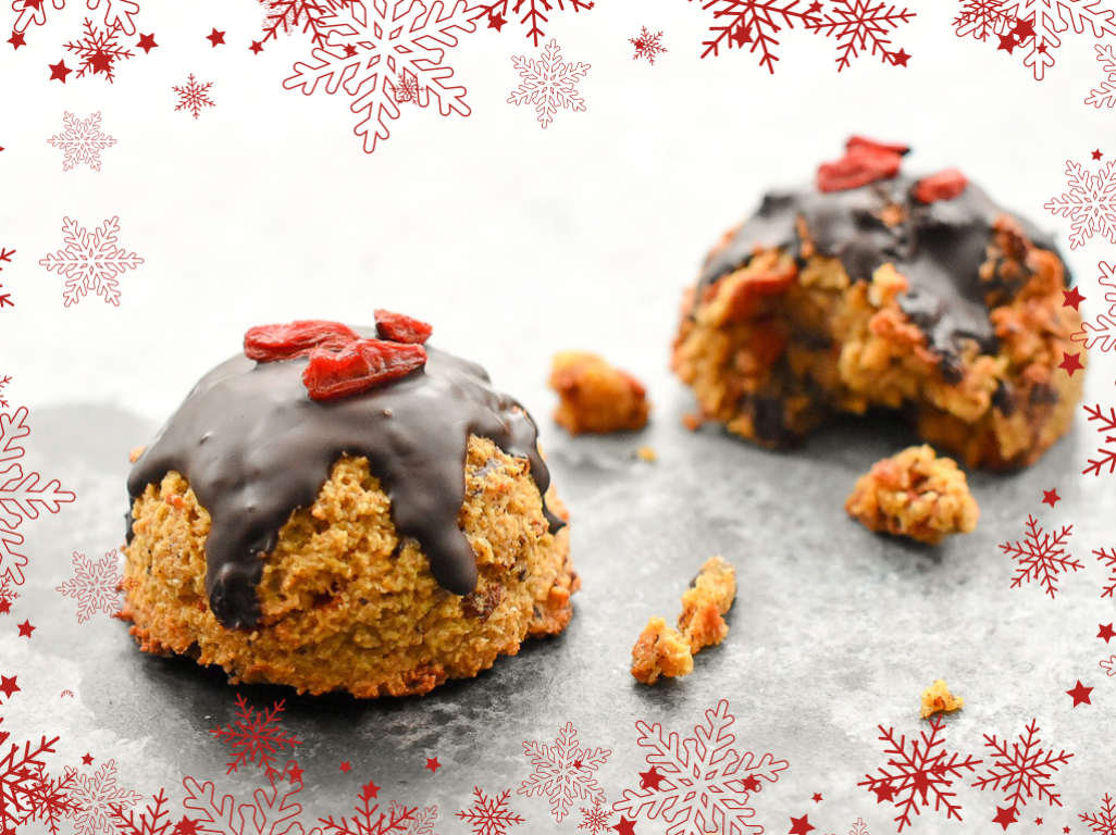 Christmas Berry Puddings