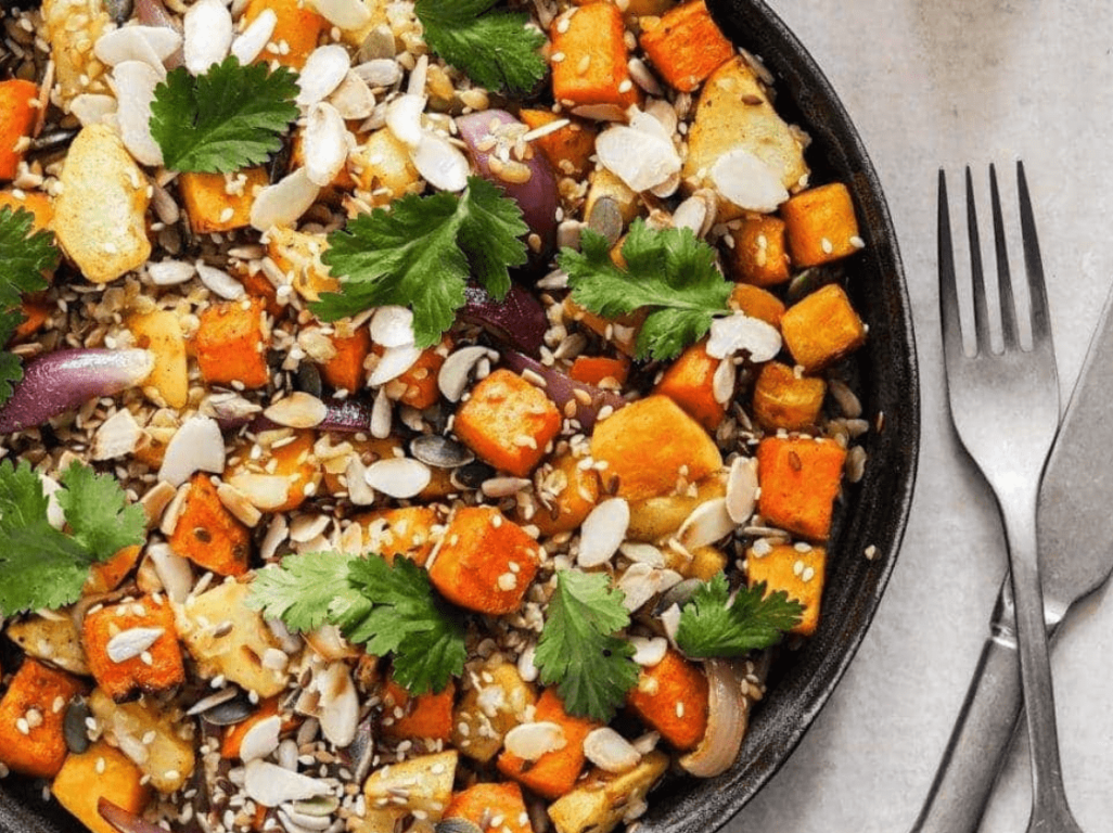 Moroccan vegetarian one pot medley