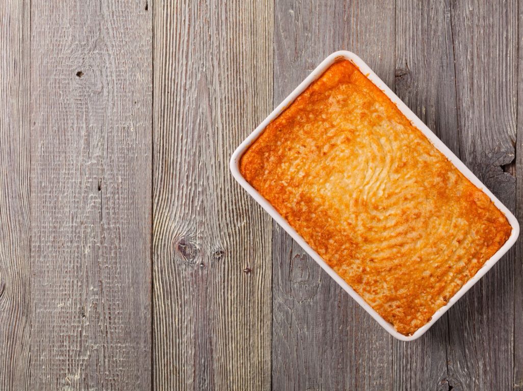 Puy Lentil Shepherds Pie with Broccoli